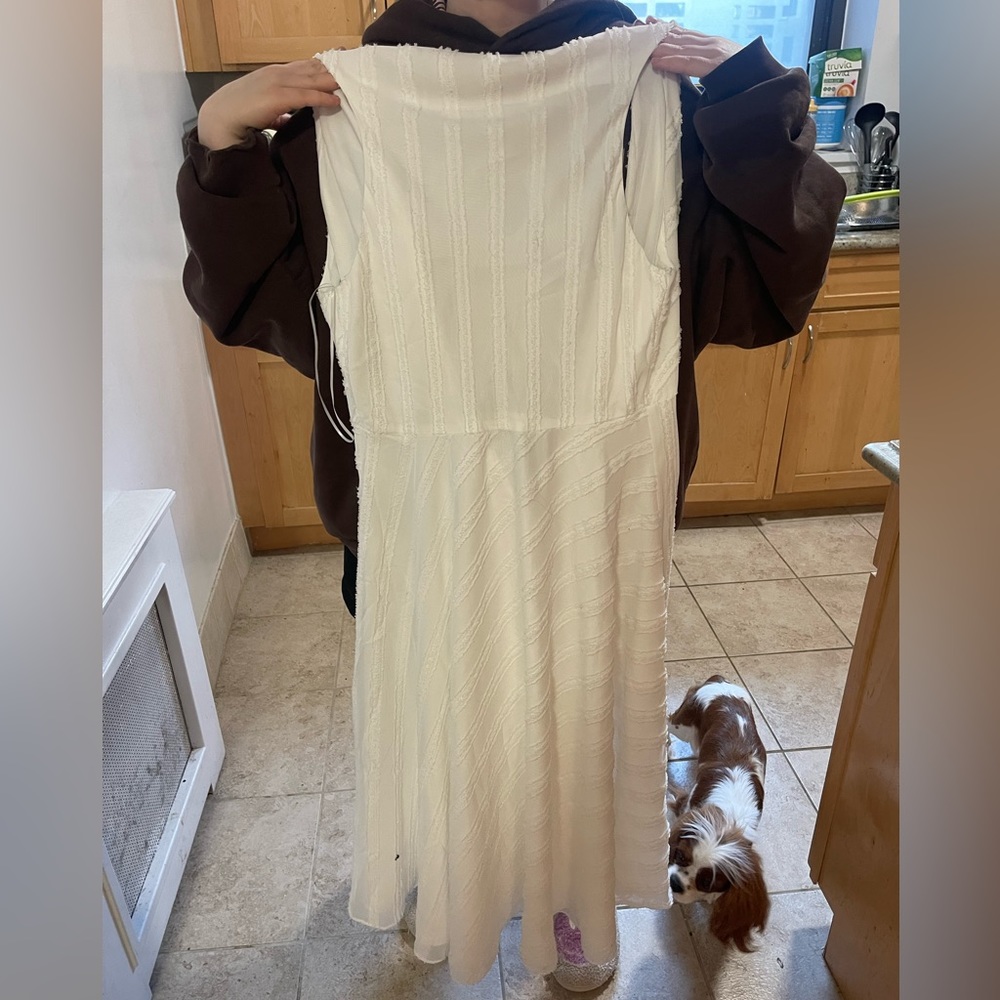 Amanda Uprichard Midi White dress